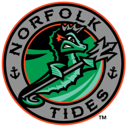 Norfolk Tides 2016-Pres Alternate Logo iron on transfers for T-shirts